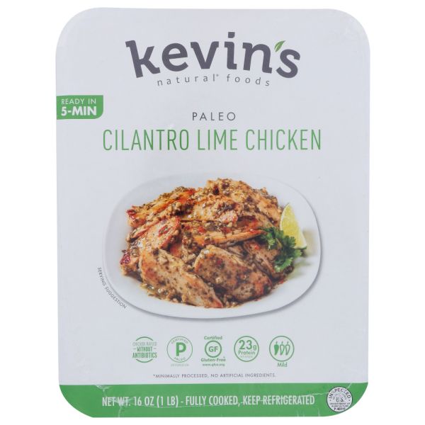 KEVINS NATURAL FOODS: Chicken Cilantro Lime, 16 oz