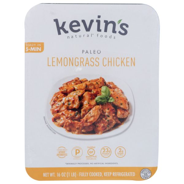 KEVINS NATURAL FOODS: Chicken Lemongrass, 16 oz