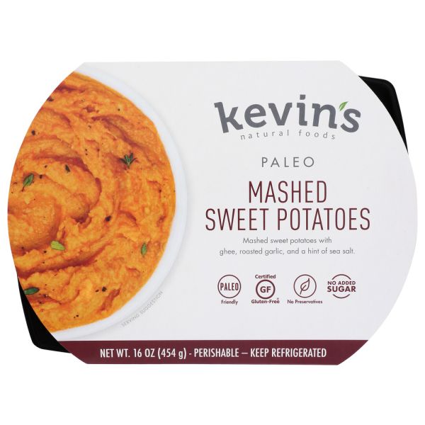 KEVINS NATURAL FOODS: Mashed Sweet Potatoes, 16 oz
