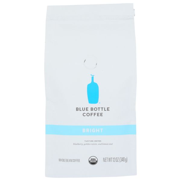BLUE BOTTLE COFFEE: Coffee Bag Bright Whl Bn, 12 oz