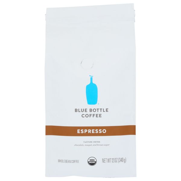 BLUE BOTTLE COFFEE: Coffee Bag Exprss Whl Bn, 12 oz
