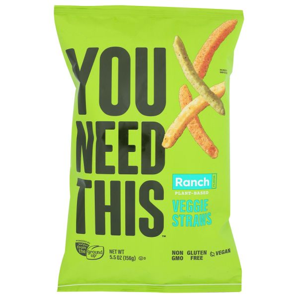 YOU NEED THIS: Chips Veggie Straw Ranch, 5.5 oz