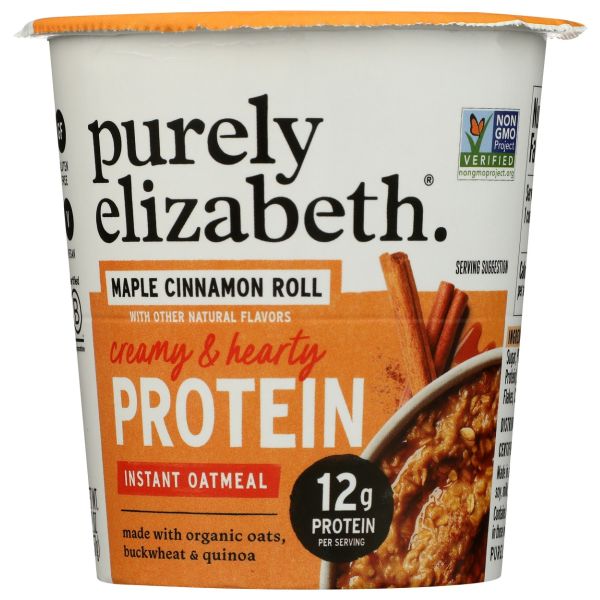 PURELY ELIZABETH: Maple Cinnamon Roll Protein Instant Oatmeal, 2 oz