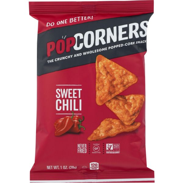 POPCORNERS: Sweet Chili, 1 oz