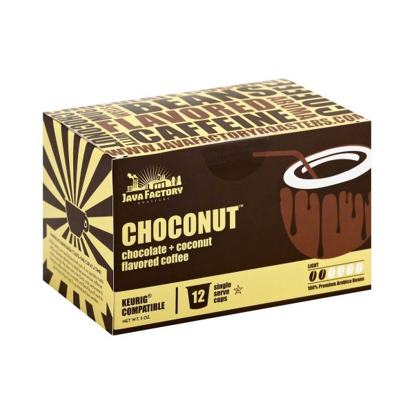 JAVA FACTORY: Coffee Choconut, 12 pc