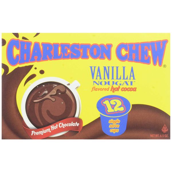 COCOA HOT TOOTSIE ROLL: Charleston Chew Vanilla Hot Cocoa, 12 pc