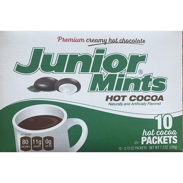 COCOA HOT TOOTSIE ROLL: Hot Cocoa Junior Mints Pack, 10 pc