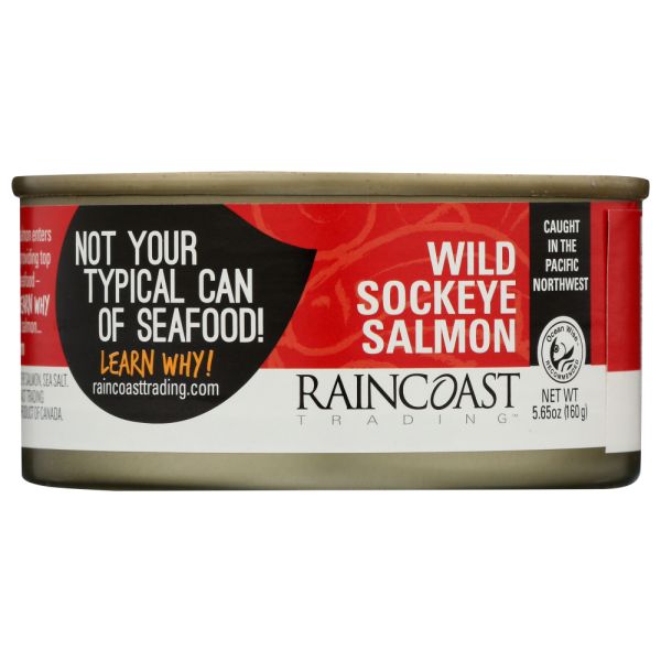 RAINCOAST TRADING: Salmon Sockeye, 5.65 oz