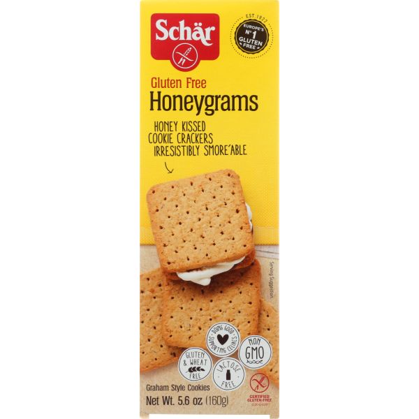 SCHAR: Honeygrams Gluten Free Graham Style Crackers, 5.6 oz