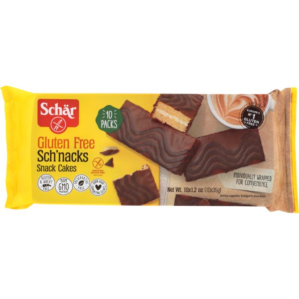 SCHAR: Cakes Sch’nacks Gluten Free, 12.3 oz