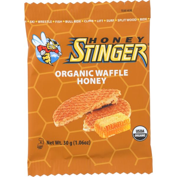 HONEY STINGER: Organic Honey Waffle, 1 Oz