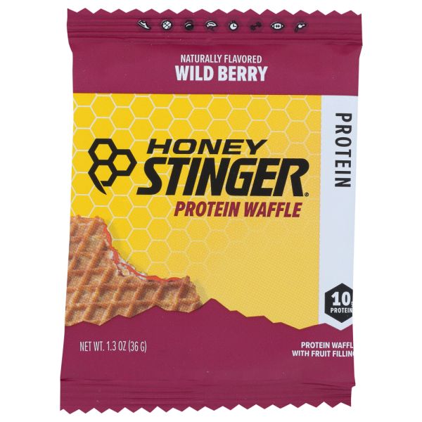 HONEY STINGER: Waffle Prtn Wild Berry, 1.3 oz