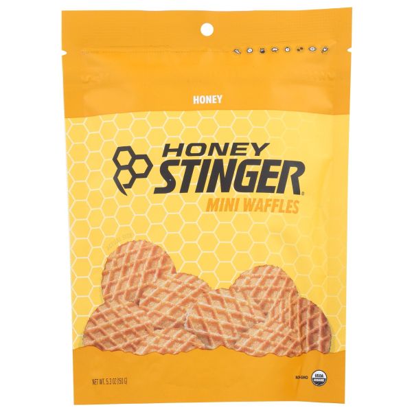 HONEY STINGER: Mini Honey Waffles, 5.3 oz
