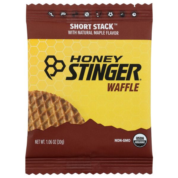 HONEY STINGER: Waffle Short Stack, 1.06 oz