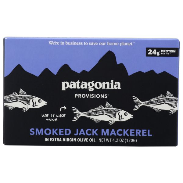 PATAGONIA PROVISIONS: Smoked Jack Mackerel, 4.2 oz