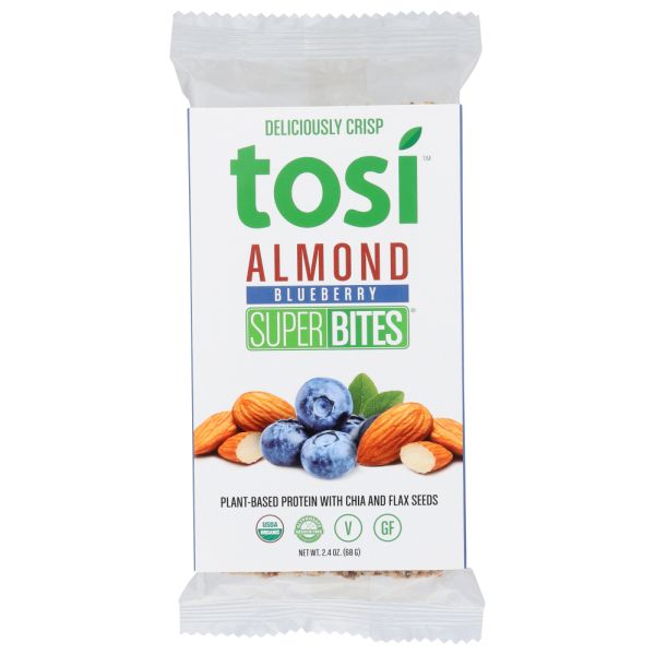 TOSI: Almond Blueberry Super Bites, 2.40 oz