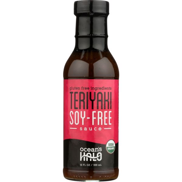 OCEANS HALO: Teriyaki Soy Free Sauce, 12 oz