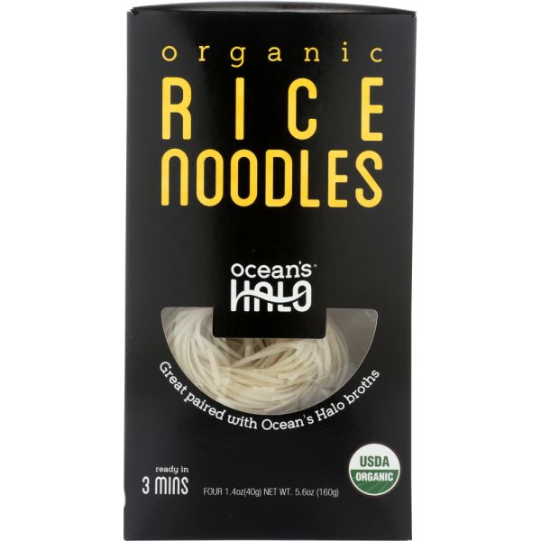 OCEANS HALO: Noodle Rice Org, 5.6 oz