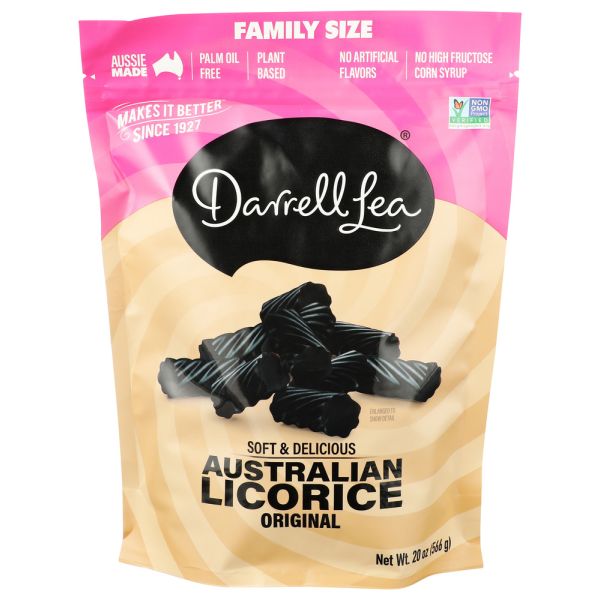 DARRELL LEA: Original Black Licorice, 20 oz