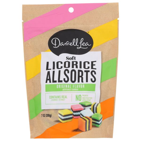 DARRELL LEA: Soft Licorice Allsorts Original, 7 oz