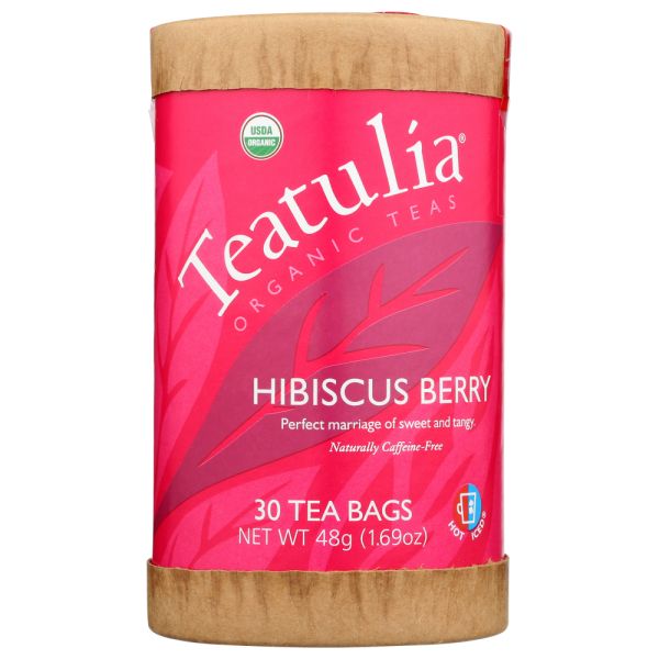 TEATULIA: Hibiscus Berry Tea, 30 bg