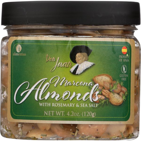 DON JUAN: Almonds Rosemary Sea Salt Marcona, 4.2 oz