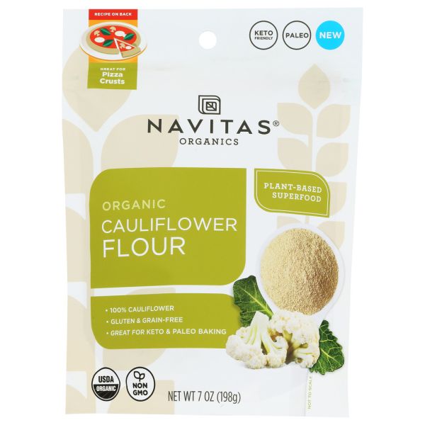 NAVITAS: Organic Cauliflower Flour, 7 oz