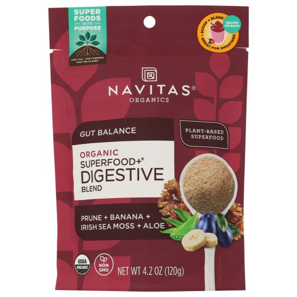 NAVITAS: Superfood Plus Digestive Blend, 4.2 oz