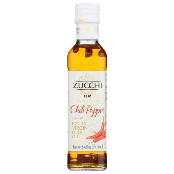 ZUCCHI: Chili Pepper Flavored Extra Virgin Olive Oil, 250 ml