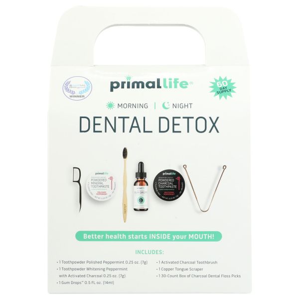 PRIMAL LIFE ORGANICS: Kit Dental Detox, 1 KT