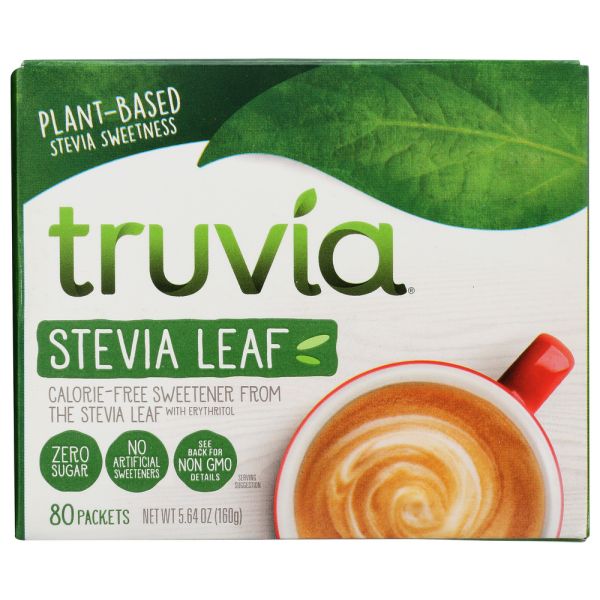 TRUVIA: Sweetener Stevia, 80 pc