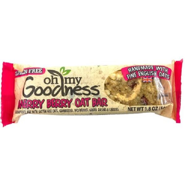 OH MY GOODNESS: Bar Oat Merry Berry, 1.8 oz