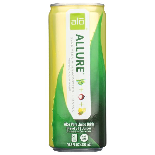 ALO: Aloe Vera Allure Drink, 10.8 fo