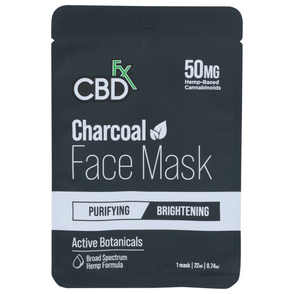 CBDFX: Charcoal Face Mask, 1 pc