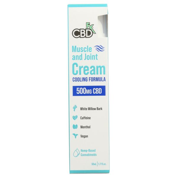 CBDFX: Muscle & Joint Cream Cbd 500Mg, 50 ml