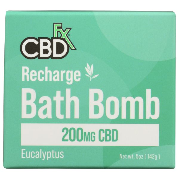 CBDFX: Bath Bomb Recharge Cbd, 1 pc