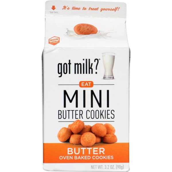 GOT MILK: Mini Butter Cookies, 3 oz