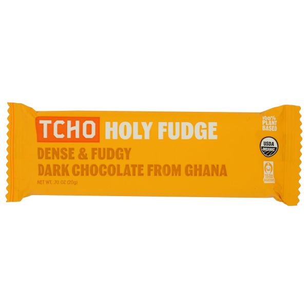 TCHO: Holy Fudge Chocolate Bar, 0.7 oz