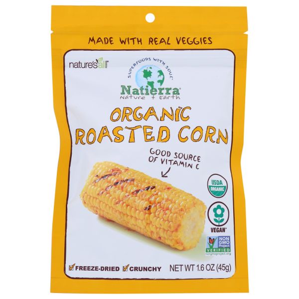 NATIERRA: Freeze-Dried Roasted Corn, 1.6 oz