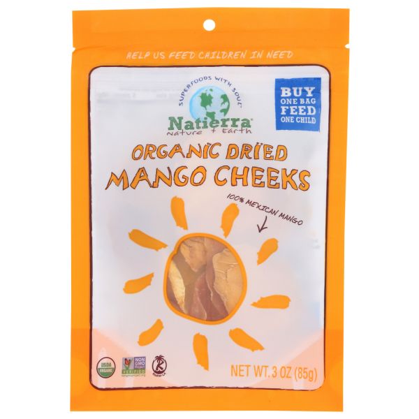 NATIERRA: Fruit Dried Mango Cheeks, 3 oz