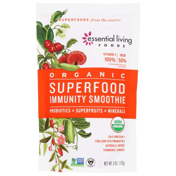 ESSENTIAL LIVING FOODS: Superfood Smoothie Mix, 6 oz