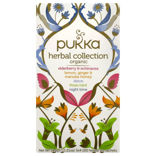 PUKKA HERBS: Herbal Collection Organic Herbal Tea, 20 bg