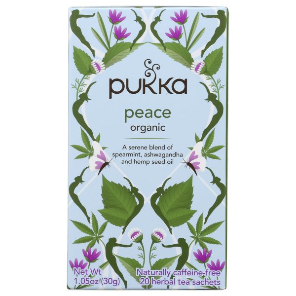 PUKKA HERBS: Peace Organic Herbal Tea, 20 bg