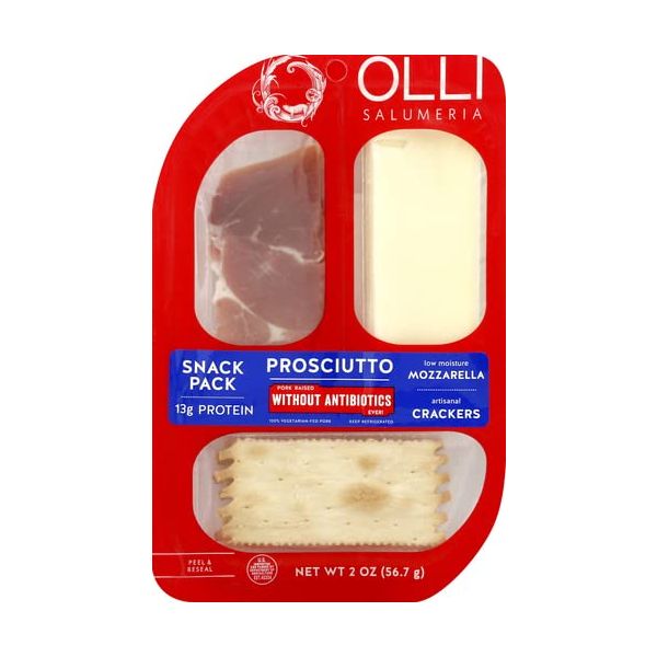 OLLI SALUMERIA: Prosciutto And Mozzarella Snack Tray, 2 oz