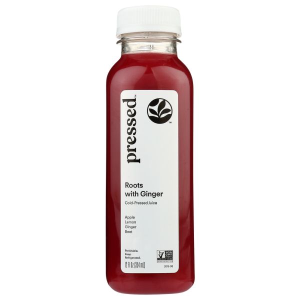 PRESSED JUICERY: Juice Roots With Ginger, 12 fo