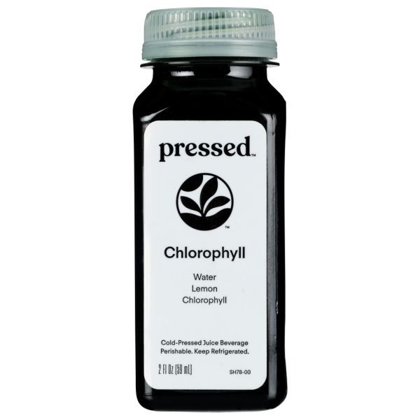 PRESSED JUICERY: Chlorophyll Shot Juice, 2 oz