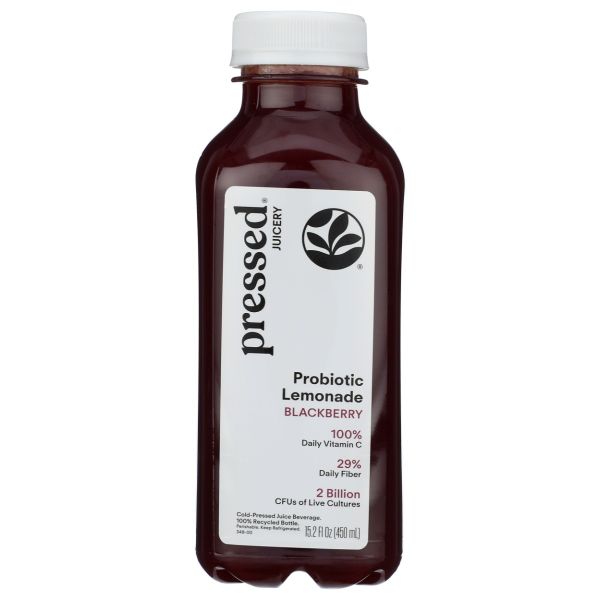 PRESSED JUICERY: Probiotic Lemonade Blackberry, 15.2 fo