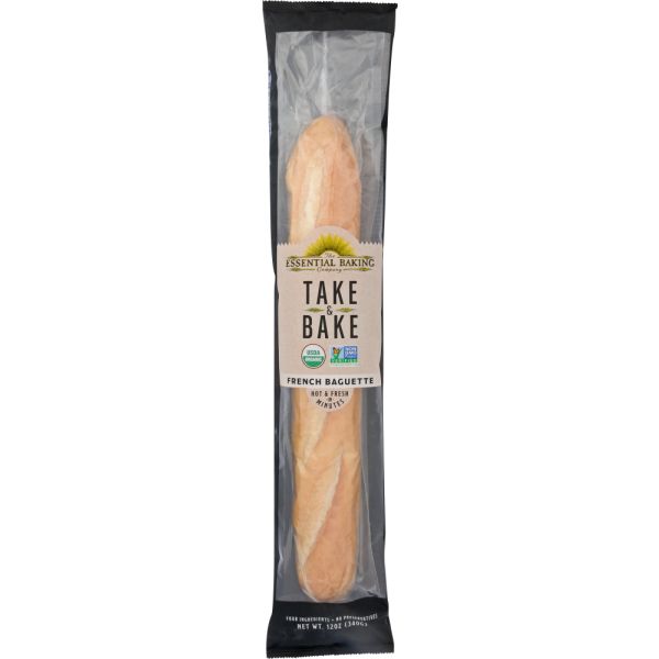 THE ESSENTIAL BAKING COMPANY: Take and Bake French Baguette, 12 oz