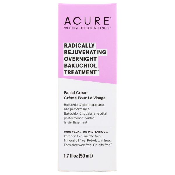 ACURE: Radically Rejuvenating Overnight Bakuchiol Treatment, 1.7 FO