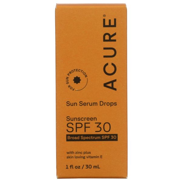 ACURE: Sun Serum Drops SPF 30, 1 fo